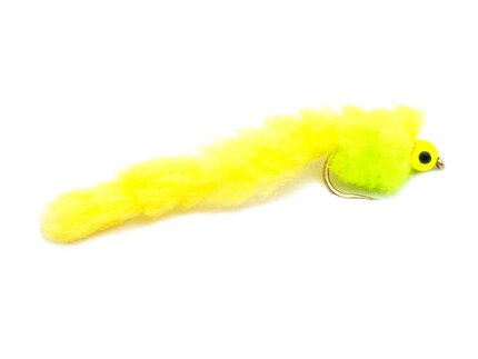 Fario Fly Barbless Lemon And Lime Eggstacy Worm Size: 08
